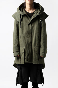 画像をギャラリービューアに読み込む, DEFORMATER.® FLAPPED MODS COAT / EXTRA WARM EDITION (KHAKI)