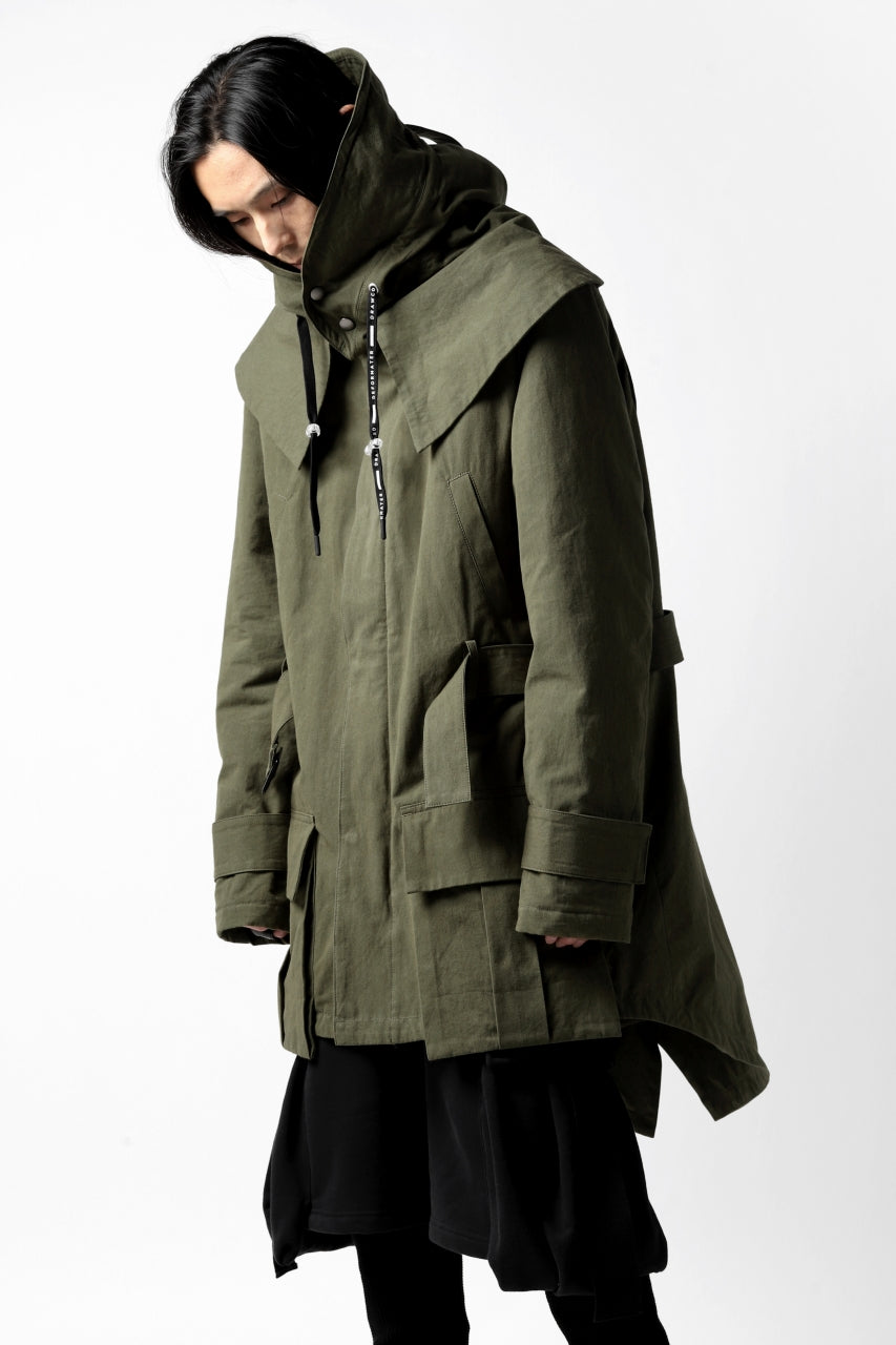 画像をギャラリービューアに読み込む, DEFORMATER.® FLAPPED MODS COAT / EXTRA WARM EDITION (KHAKI)