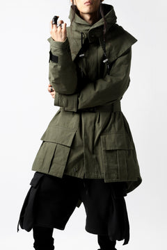 Load image into Gallery viewer, DEFORMATER.® FLAPPED MODS COAT / EXTRA WARM EDITION (KHAKI)