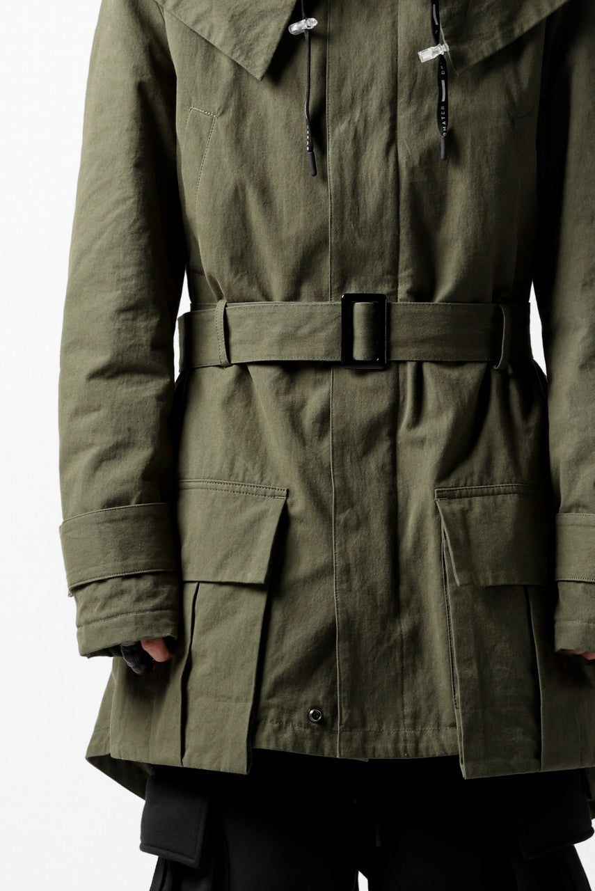 画像をギャラリービューアに読み込む, DEFORMATER.® FLAPPED MODS COAT / EXTRA WARM EDITION (KHAKI)