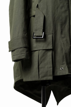 画像をギャラリービューアに読み込む, DEFORMATER.® FLAPPED MODS COAT / EXTRA WARM EDITION (KHAKI)