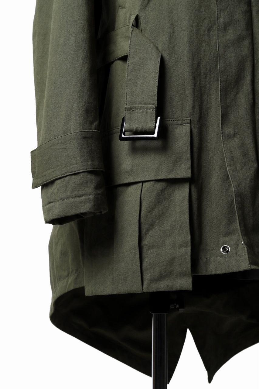 画像をギャラリービューアに読み込む, DEFORMATER.® FLAPPED MODS COAT / EXTRA WARM EDITION (KHAKI)