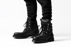 Load image into Gallery viewer, DEFORMATER.® FOLDING TUCK JOGGER PANTS / FLEECY HEAT COTTON (BLACK)