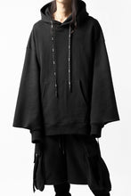 画像をギャラリービューアに読み込む, DEFORMATER.® CUTTING EDGE HOODIE / FLEECY HEAT COTTON (BLACK)