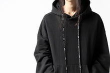 画像をギャラリービューアに読み込む, DEFORMATER.® CUTTING EDGE HOODIE / FLEECY HEAT COTTON (BLACK)