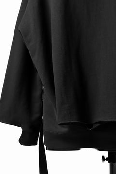 画像をギャラリービューアに読み込む, DEFORMATER.® CUTTING EDGE HOODIE / FLEECY HEAT COTTON (BLACK)