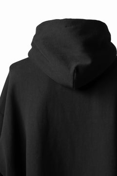 画像をギャラリービューアに読み込む, DEFORMATER.® CUTTING EDGE HOODIE / FLEECY HEAT COTTON (BLACK)