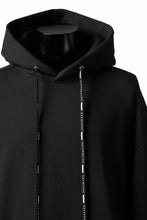 画像をギャラリービューアに読み込む, DEFORMATER.® CUTTING EDGE HOODIE / FLEECY HEAT COTTON (BLACK)