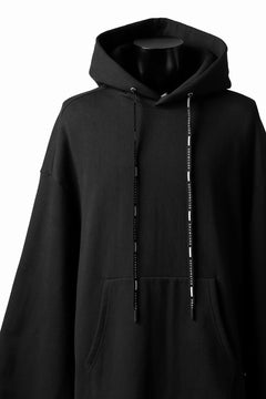 画像をギャラリービューアに読み込む, DEFORMATER.® CUTTING EDGE HOODIE / FLEECY HEAT COTTON (BLACK)