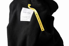 画像をギャラリービューアに読み込む, DEFORMATER.® CUTTING EDGE HOODIE / FLEECY HEAT COTTON (BLACK)