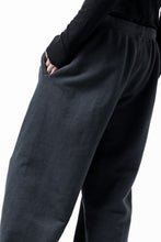 画像をギャラリービューアに読み込む, DEFORMATER.® THREE PROCESSING SWEAT JOGGER PANT - DYED/BIO/FROST EFFECT (VINTAGE BLACK)