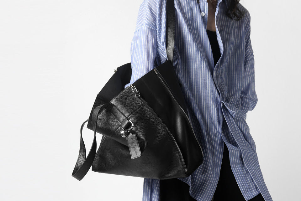 画像をギャラリービューアに読み込む, discord Yohji Yamamoto ZIP TOTE BAG (BLACK)