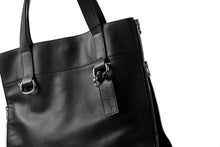 画像をギャラリービューアに読み込む, discord Yohji Yamamoto ZIP TOTE BAG (BLACK)