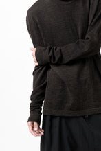 画像をギャラリービューアに読み込む, KLASICA SMOKE SMOOTH TURTLE NECK PULL / JACQUARD KNIT JERSEY (DARK OLIVE)