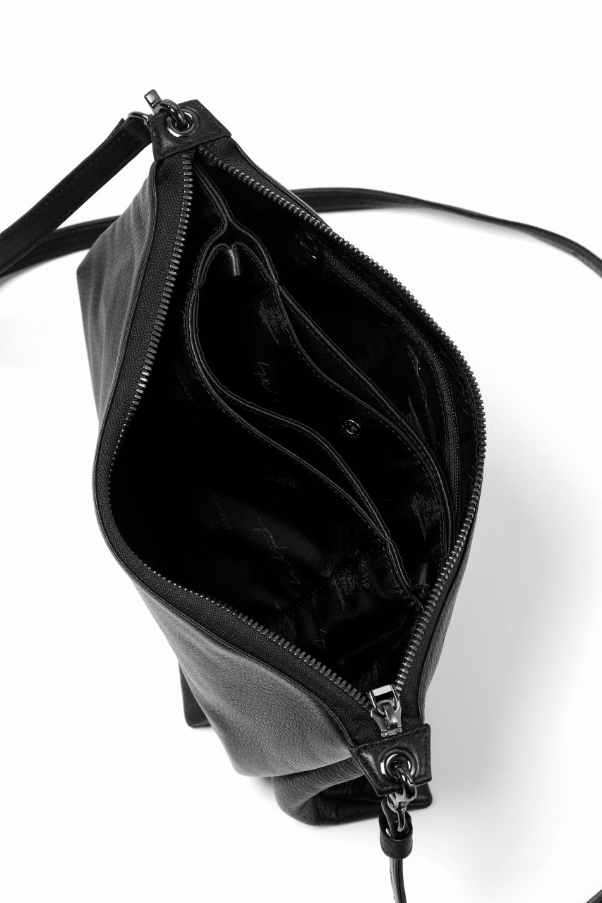 画像をギャラリービューアに読み込む, discord Yohji Yamamoto TRIPLE CLUTCH SHOULDER BAG (BLACK)