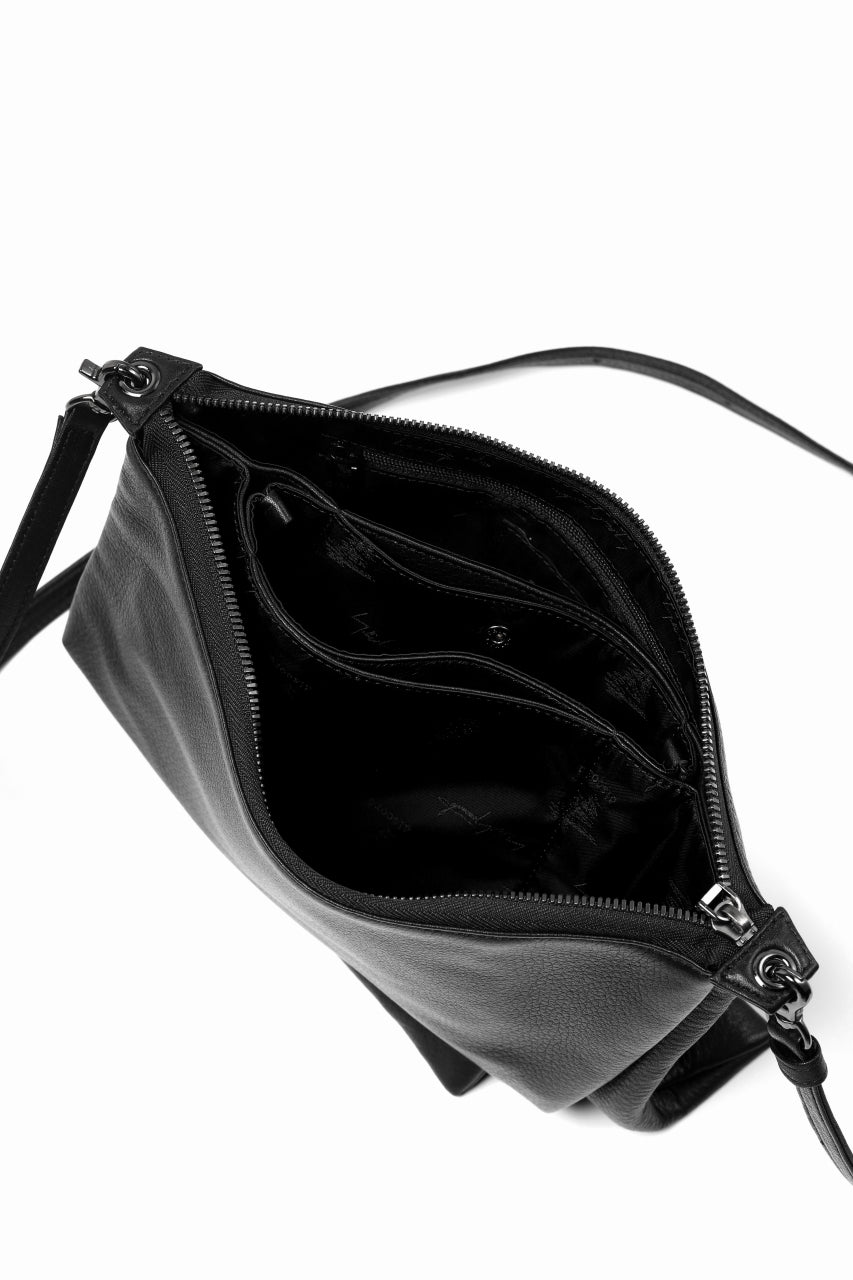 画像をギャラリービューアに読み込む, discord Yohji Yamamoto TRIPLE CLUTCH SHOULDER BAG (BLACK)