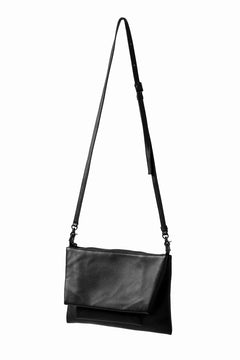 画像をギャラリービューアに読み込む, discord Yohji Yamamoto TRIPLE CLUTCH SHOULDER BAG (BLACK)