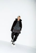 画像をギャラリービューアに読み込む, A.F ARTEFACT "LIGHT-WARMER" MODS COAT / FLEECE BONDING NYLON (BLACK)