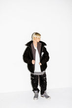 画像をギャラリービューアに読み込む, A.F ARTEFACT -SEPARATION- ZIP CARGO PANTS / LUXURY NYLON (BLACK)