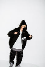 画像をギャラリービューアに読み込む, A.F ARTEFACT -SEPARATION- ZIP CARGO PANTS / LUXURY NYLON (BLACK)