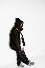 画像をギャラリービューアに読み込む, A.F ARTEFACT -SEPARATION- ZIP CARGO PANTS / LUXURY NYLON (BLACK)