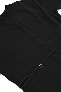 画像をギャラリービューアに読み込む, FACETASM ASSYMETRICAL BELTED LS TOP (BLACK)