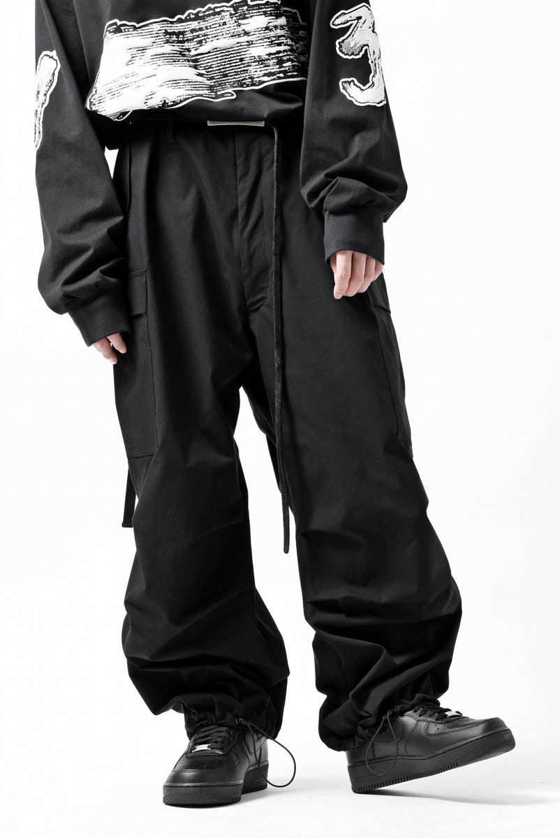 パンツ FINDERS KEEPERS AFTERMATH M-51 TROUSERS FINDERS KEEPERS®︎ AFTERMATH FK-M-51 TROUSERS / CORDURA® (BLACK)の