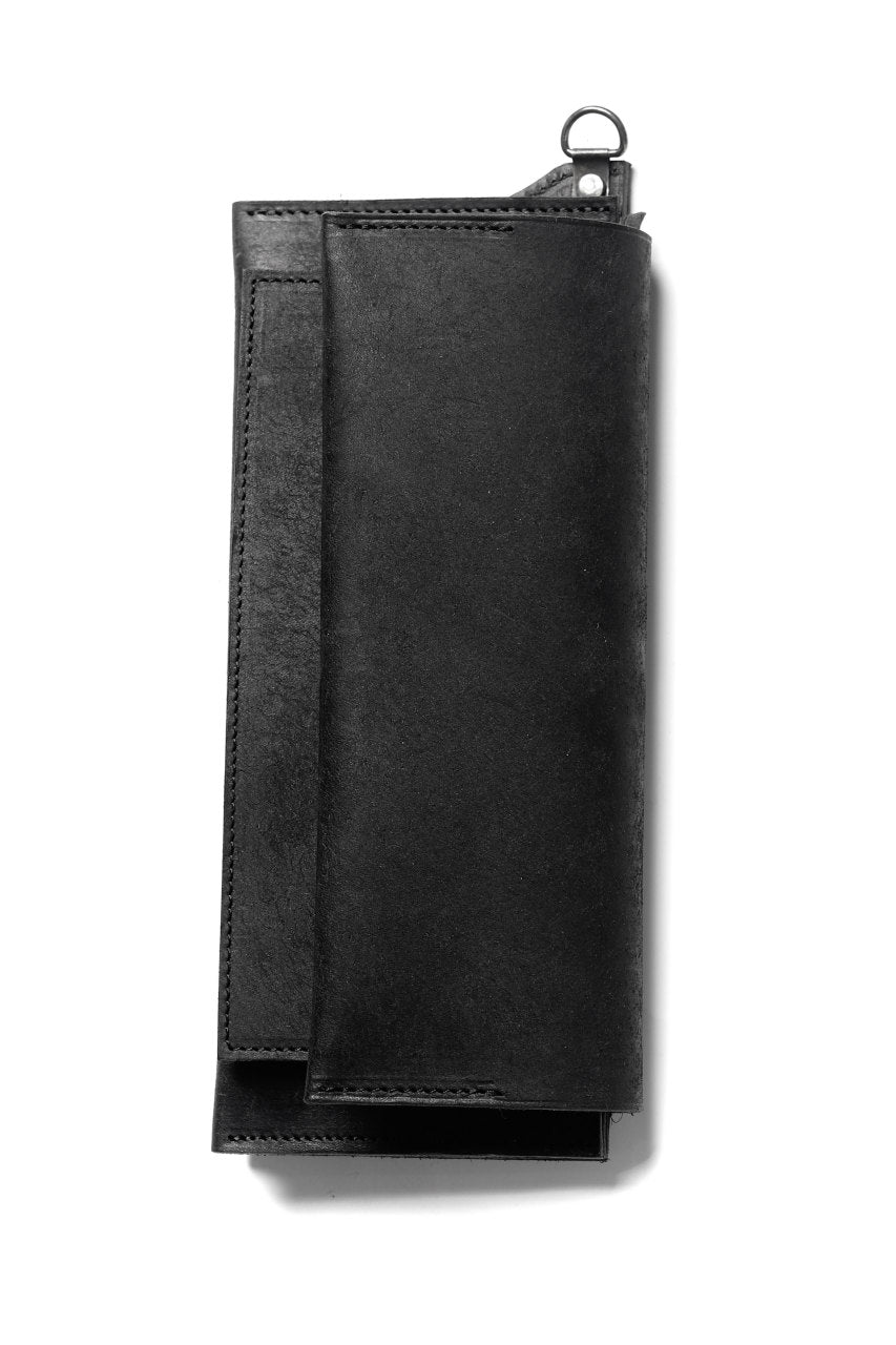 画像をギャラリービューアに読み込む, Portaille "Atelier Made" exclusive LONG WALLET / PUEBLO by Badalassi Carlo (BLACK)