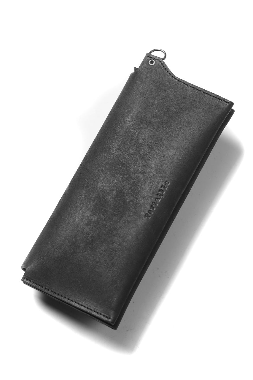 画像をギャラリービューアに読み込む, Portaille "Atelier Made" exclusive LONG WALLET / PUEBLO by Badalassi Carlo (BLACK)