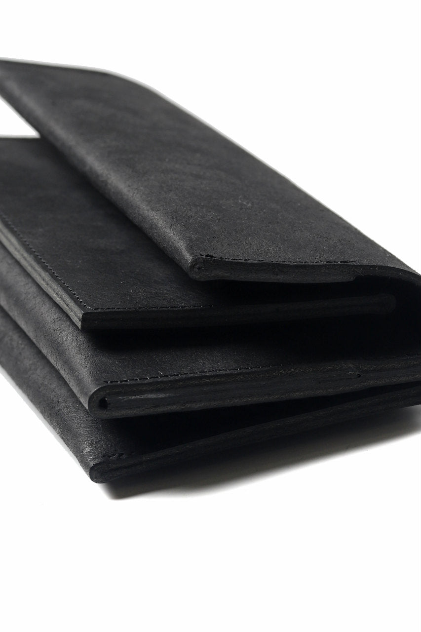 画像をギャラリービューアに読み込む, Portaille "Atelier Made" exclusive LONG WALLET / PUEBLO by Badalassi Carlo (BLACK)