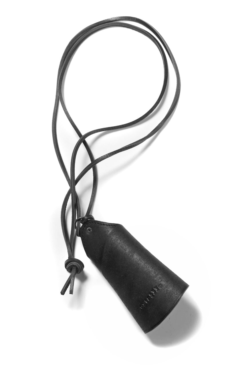Load image into Gallery viewer, Portaille "Atelier Made" exclusive NECK KEY CASE / PUEBLO by Badalassi Carlo (BLACK)