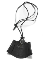 Load image into Gallery viewer, Portaille "Atelier Made" exclusive NECK KEY CASE / PUEBLO by Badalassi Carlo (BLACK)
