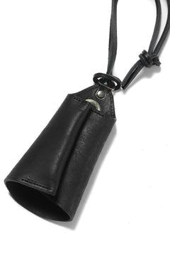 Load image into Gallery viewer, Portaille "Atelier Made" exclusive NECK KEY CASE / PUEBLO by Badalassi Carlo (BLACK)