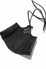 Load image into Gallery viewer, Portaille "Atelier Made" exclusive NECK KEY CASE / PUEBLO by Badalassi Carlo (BLACK)