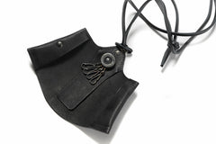 Load image into Gallery viewer, Portaille "Atelier Made" exclusive NECK KEY CASE / PUEBLO by Badalassi Carlo (BLACK)