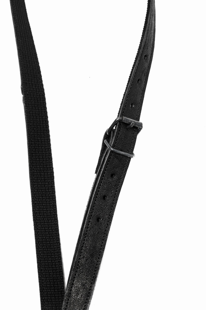 画像をギャラリービューアに読み込む, Portaille "Limited Made" NECK STRAP / HS HORSE (BLACK)