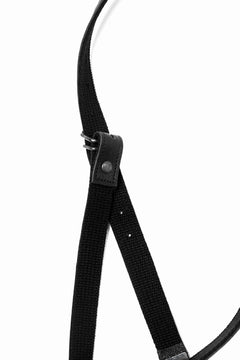 画像をギャラリービューアに読み込む, Portaille "Limited Made" NECK STRAP / HS HORSE (BLACK)