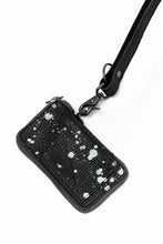 画像をギャラリービューアに読み込む, Portaille "Limited Made" ZIP KEY CASE / Oiled Kip handpainted (BLACK)
