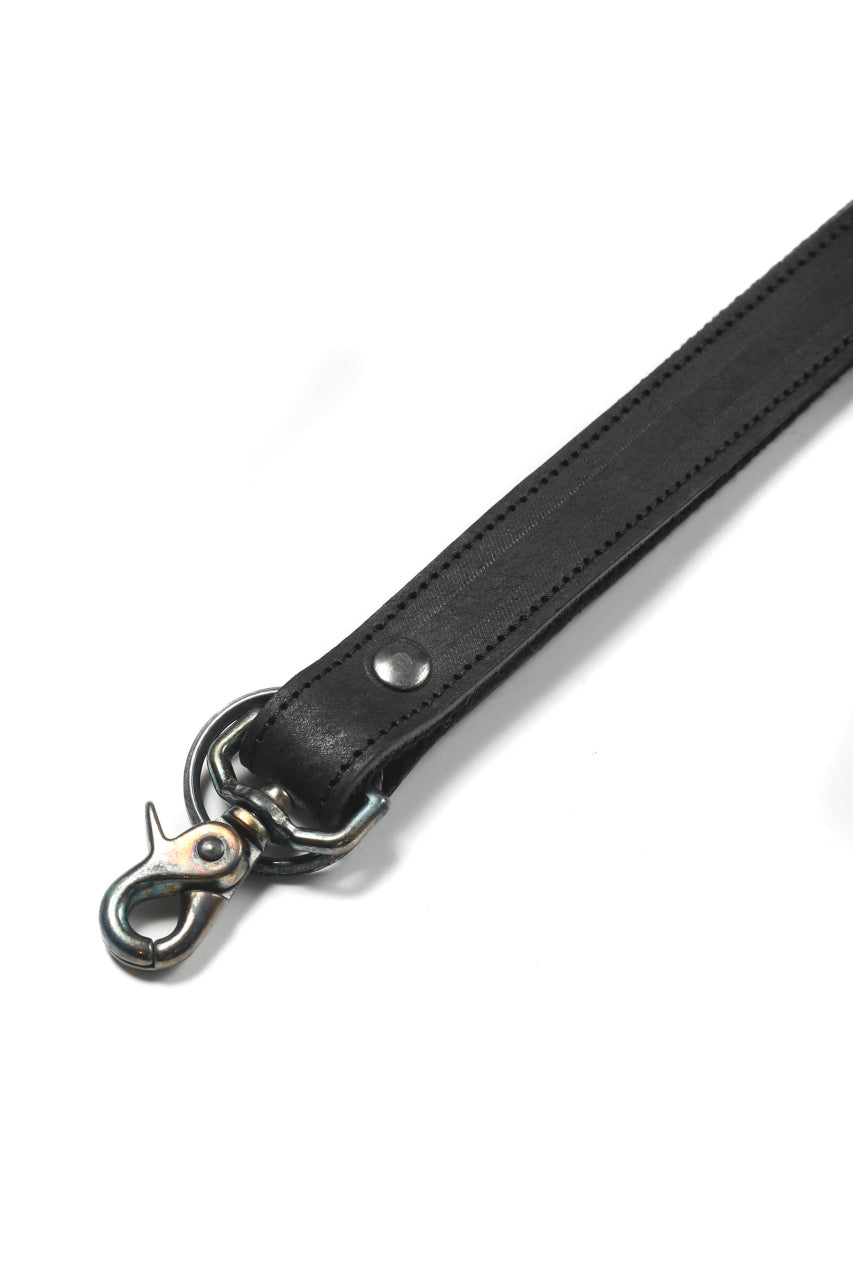 Load image into Gallery viewer, Portaille "Atelier Made" exclusive NECK STRAP / PUEBLO by Badalassi Carlo (BLACK)