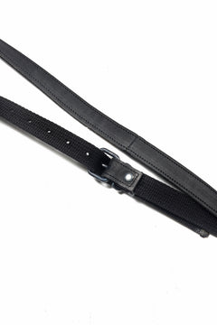Load image into Gallery viewer, Portaille "Atelier Made" exclusive NECK STRAP / PUEBLO by Badalassi Carlo (BLACK)