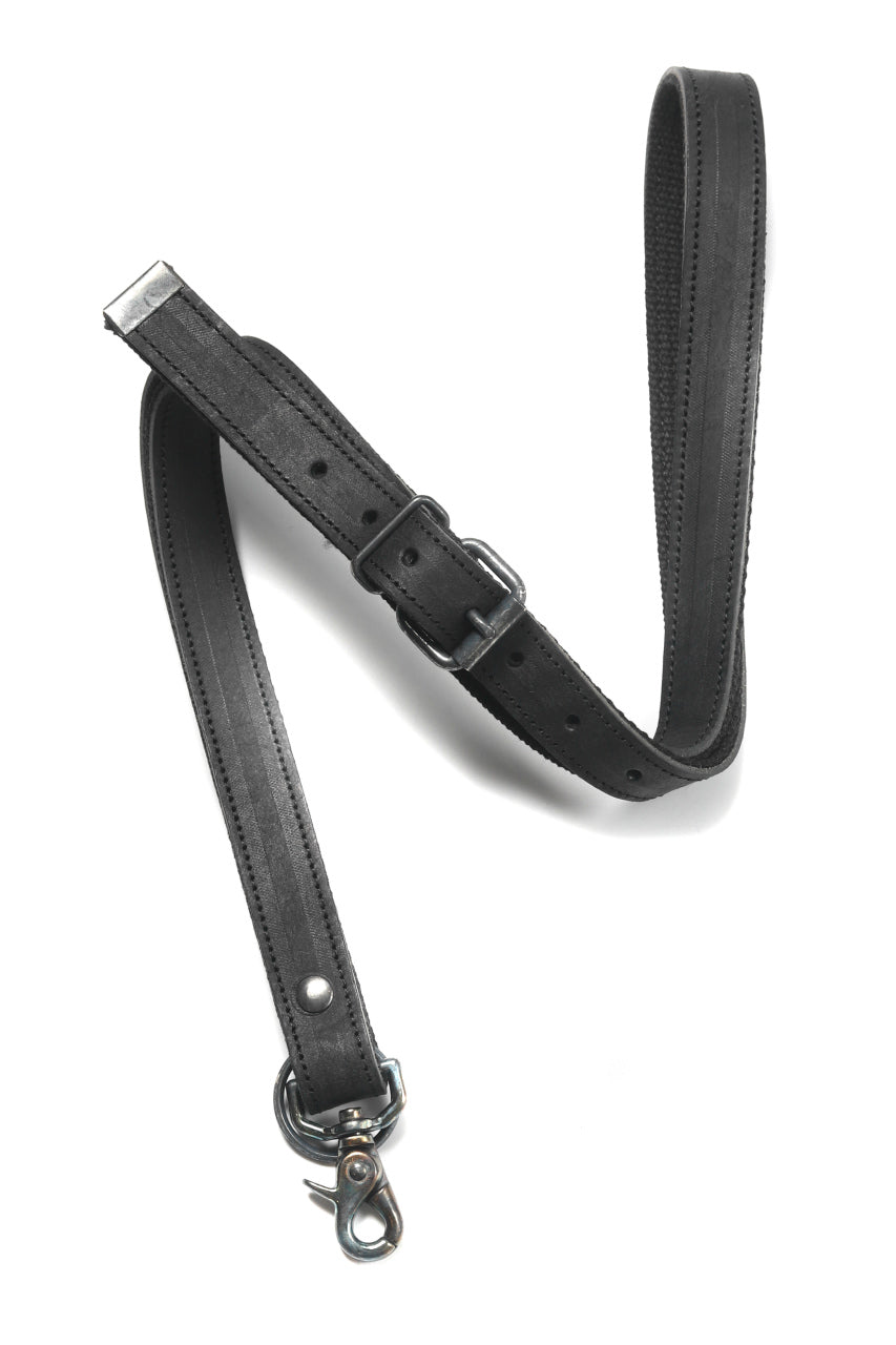 Load image into Gallery viewer, Portaille "Atelier Made" exclusive NECK STRAP / PUEBLO by Badalassi Carlo (BLACK)