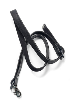 Load image into Gallery viewer, Portaille "Atelier Made" exclusive NECK STRAP / PUEBLO by Badalassi Carlo (BLACK)