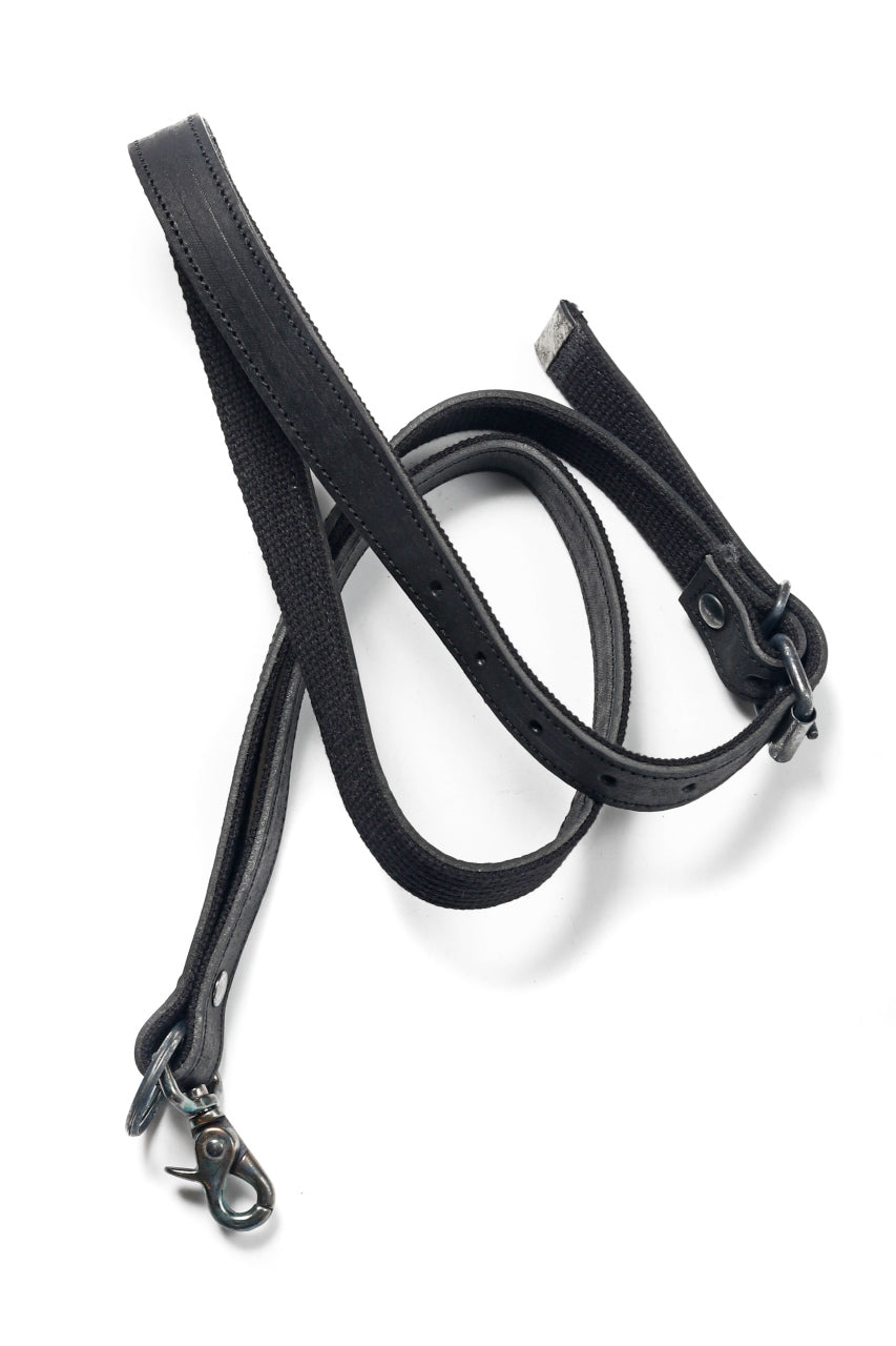 Load image into Gallery viewer, Portaille "Atelier Made" exclusive NECK STRAP / PUEBLO by Badalassi Carlo (BLACK)