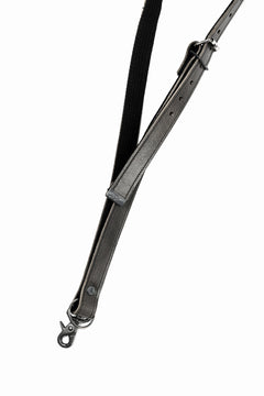 画像をギャラリービューアに読み込む, Portaille "Limited Made" NECK STRAP / OIL PRESSED STEER (GREY)