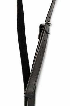 画像をギャラリービューアに読み込む, Portaille "Limited Made" NECK STRAP / OIL PRESSED STEER (GREY)