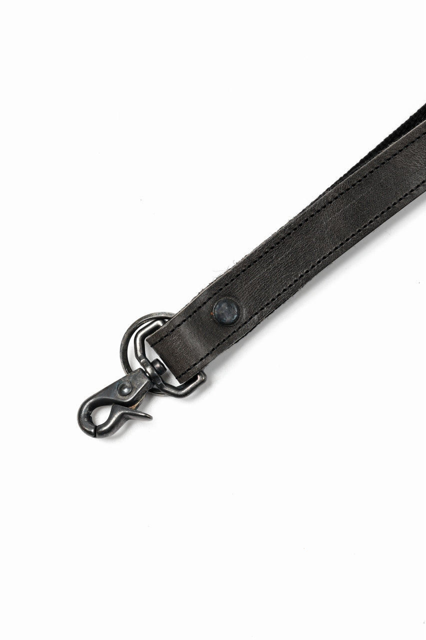 画像をギャラリービューアに読み込む, Portaille "Limited Made" NECK STRAP / OIL PRESSED STEER (GREY)