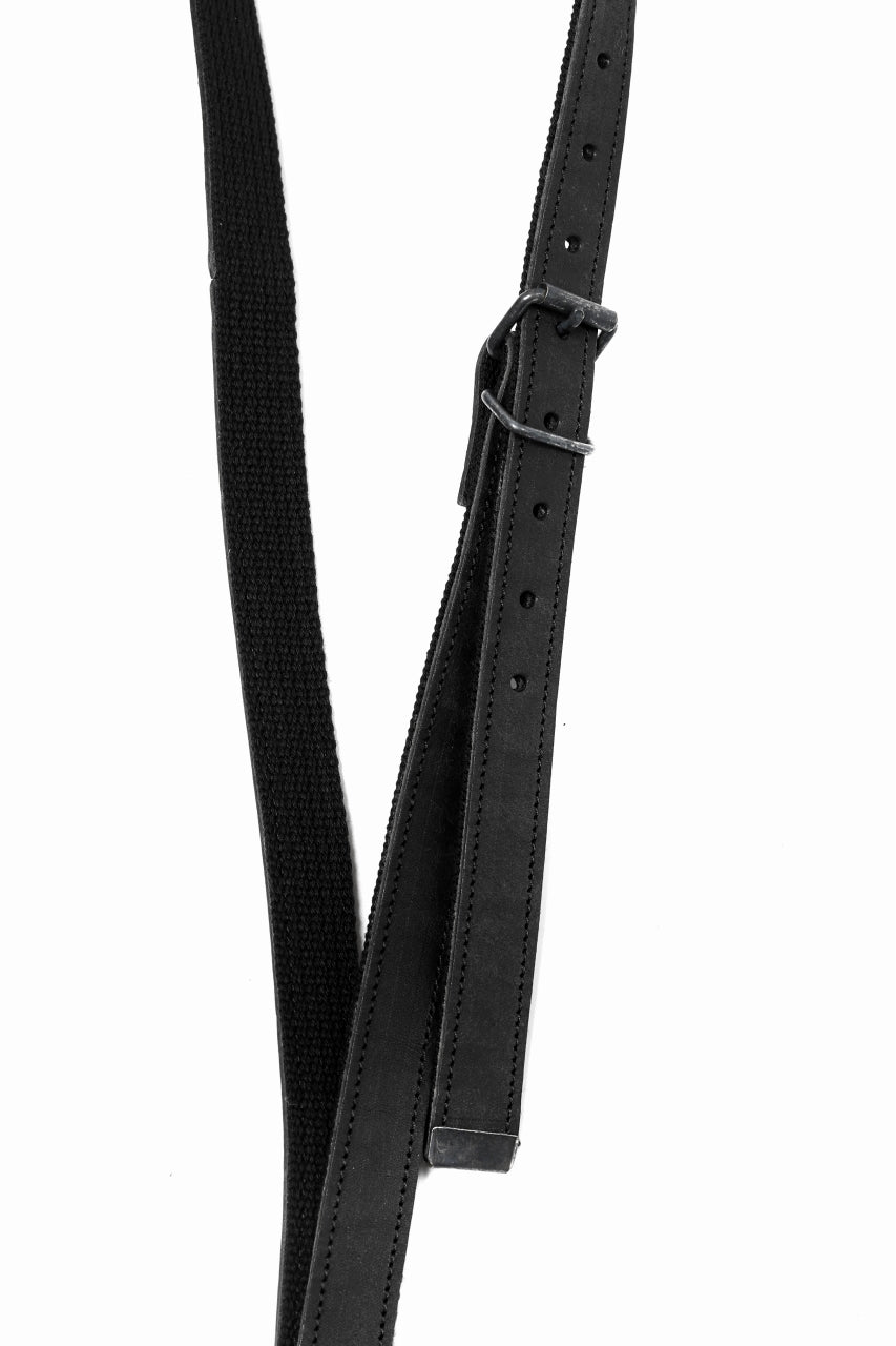 画像をギャラリービューアに読み込む, Portaille "Limited Made" NECK STRAP / PUEBLO (BLACK)