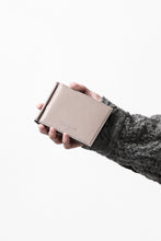 画像をギャラリービューアに読み込む, discord Yohji Yamamoto Money Clip Wallet / Soft Cow Skin Leather (BEIGE)