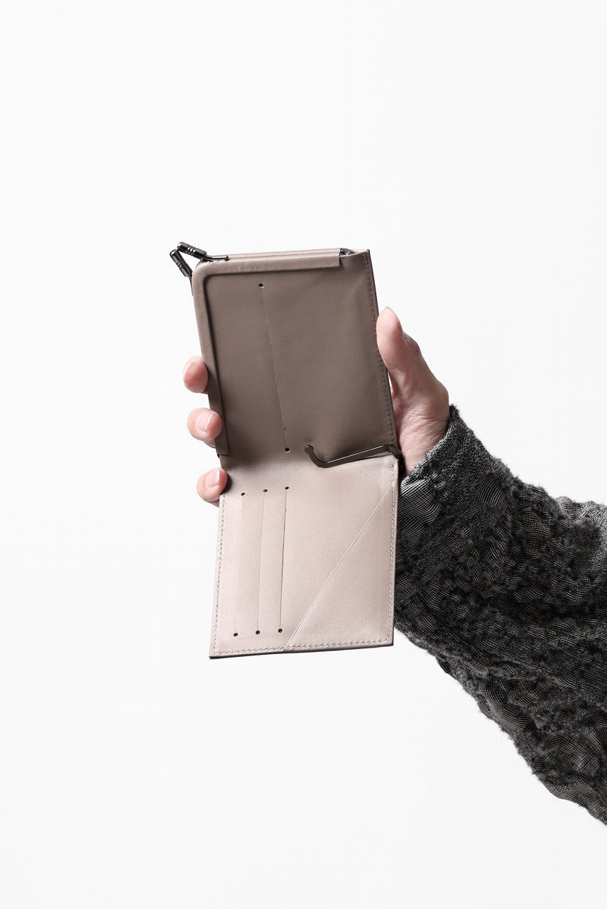 画像をギャラリービューアに読み込む, discord Yohji Yamamoto Money Clip Wallet / Soft Cow Skin Leather (BEIGE)