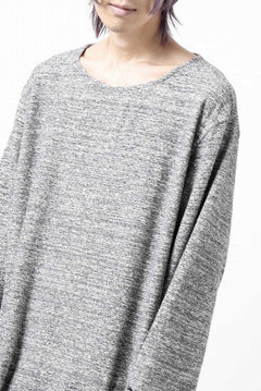 Load image into Gallery viewer, ISAMU KATAYAMA BACKLASH RANDOM PILE FABRIC LONG SLEEVE CUT & SEWN (GREY)